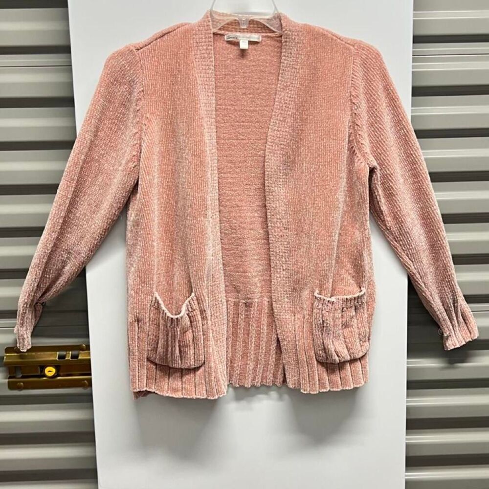 Seven7 Women's Pink Cardigan